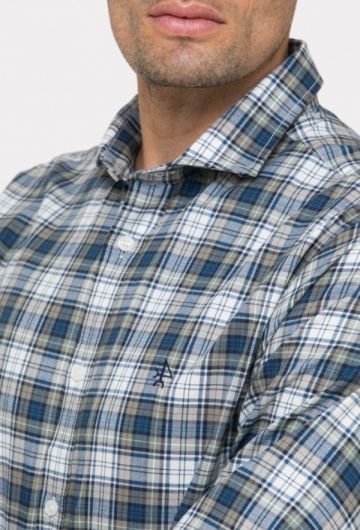 Chemise Tartan Bleu