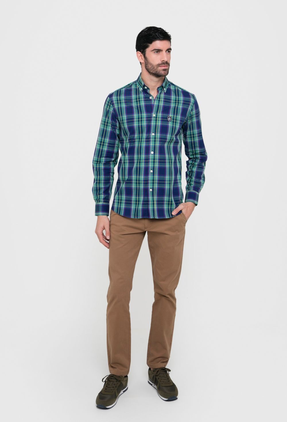 chemises - CAMISA H CLASICA TARTAN