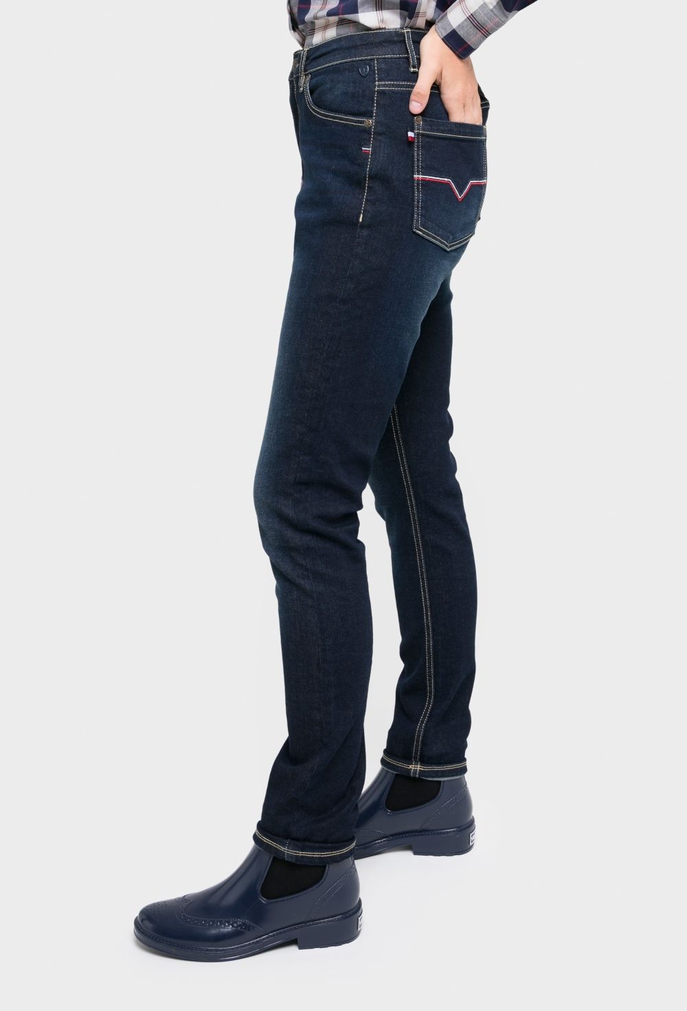 Valecuatro - Jeans azul oscuro straight fit