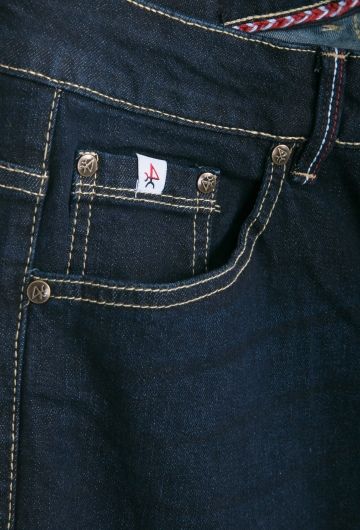 PANTALON M JEANS TIRO ALTO SLIM FIT