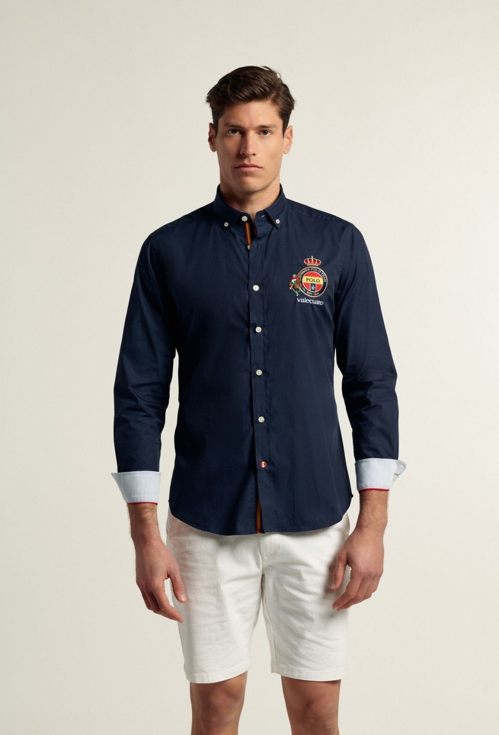 shirts - CAMISA H ESPAÑA P24H-5687-AZM