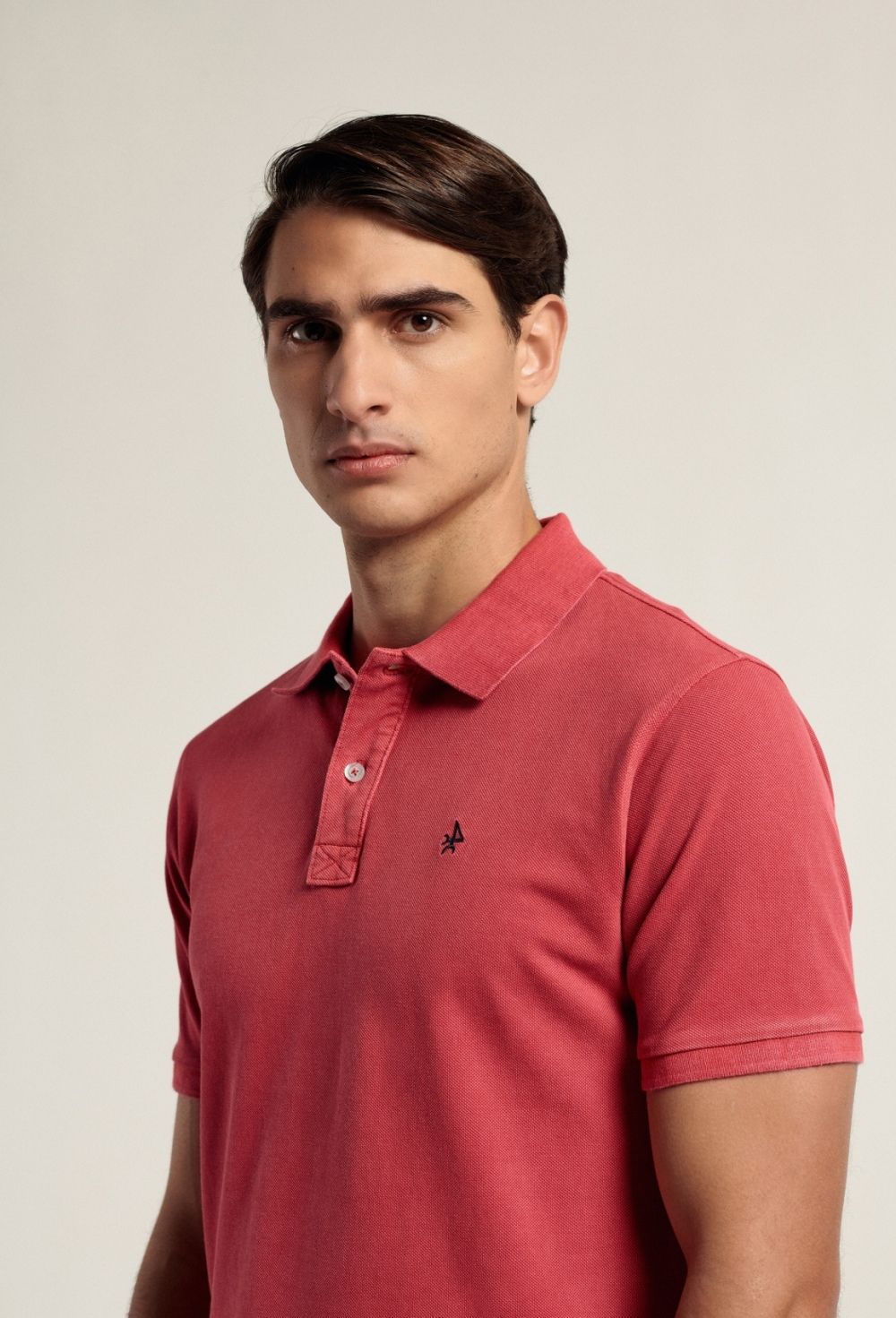 Polo Garment Dye rojo - 34.93