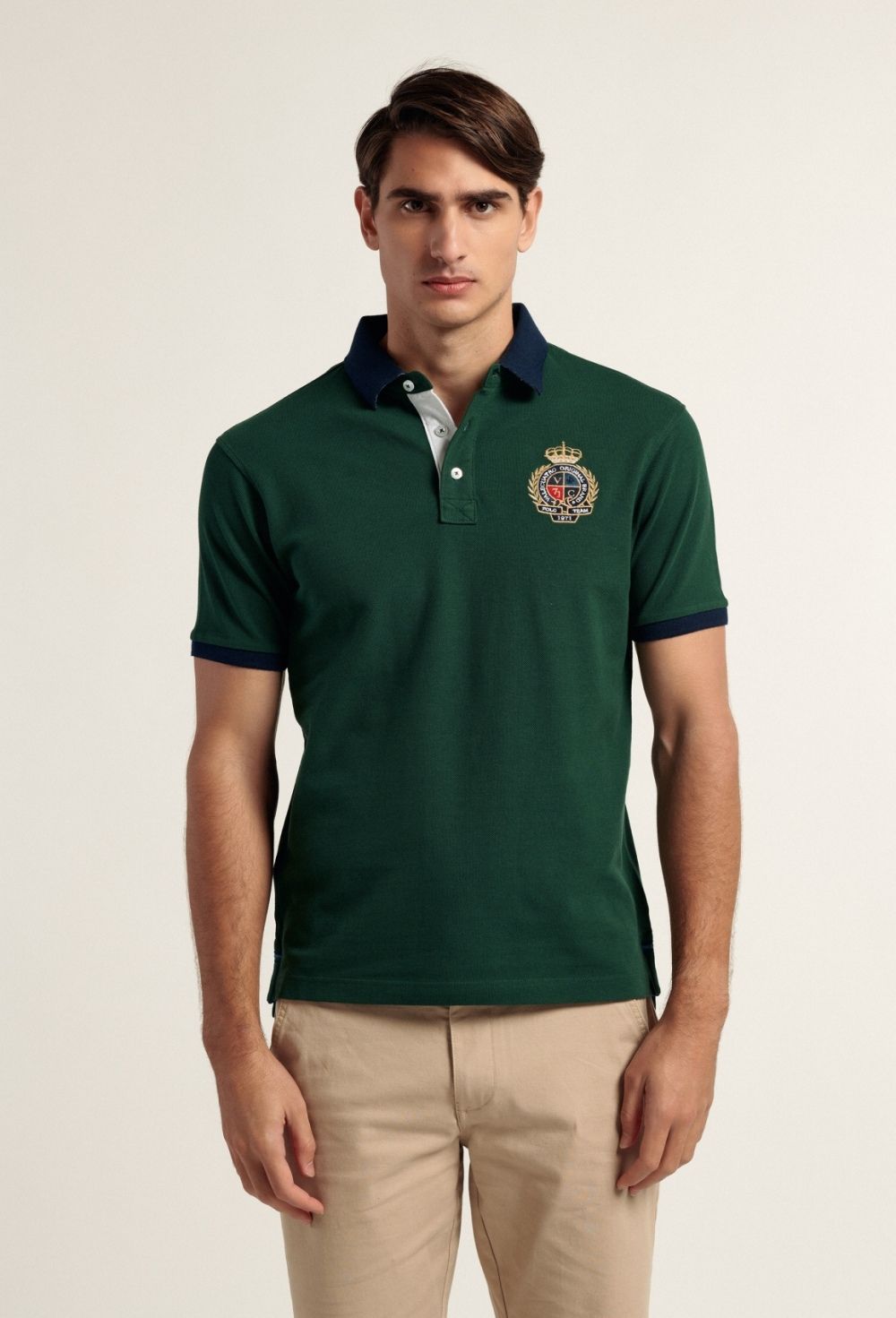 polos - Polo escudo verde P24H-5707-VDI