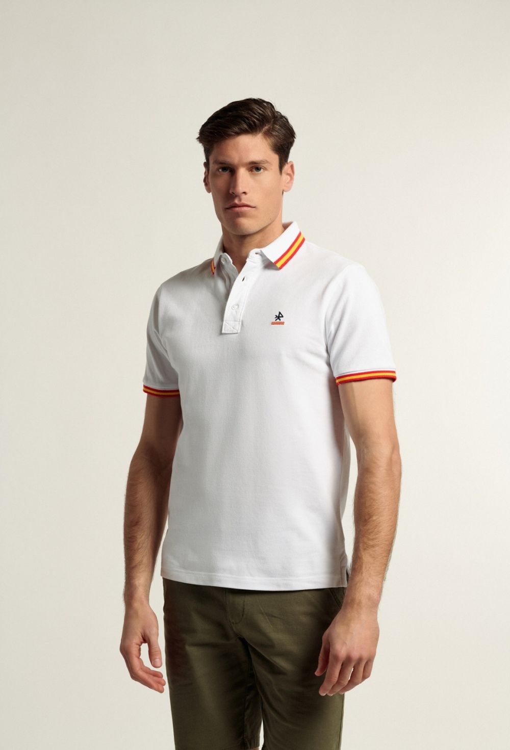 polos - Polo clásico ESP blanco P24H-5717-BL