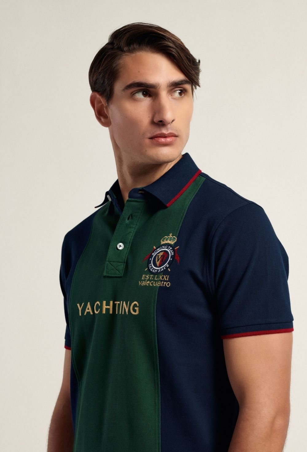 Polo Yatching azul marino - 45.43