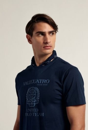Camiseta Valecuatro United azul marino