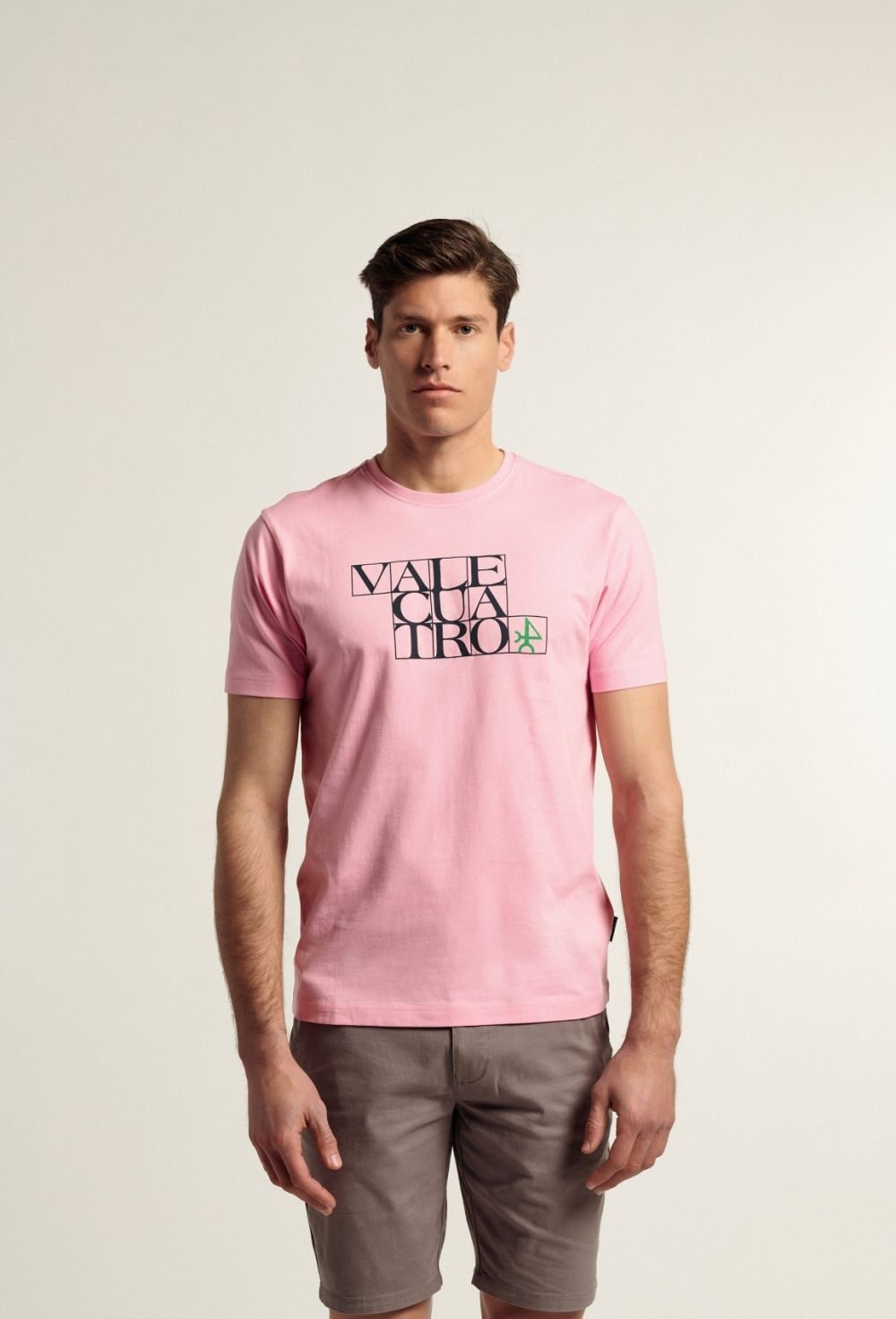 Camiseta Valecuatro rosa - Valecuatro