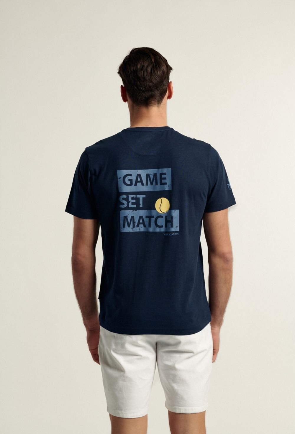 Valecuatro - Camiseta Game azul marino