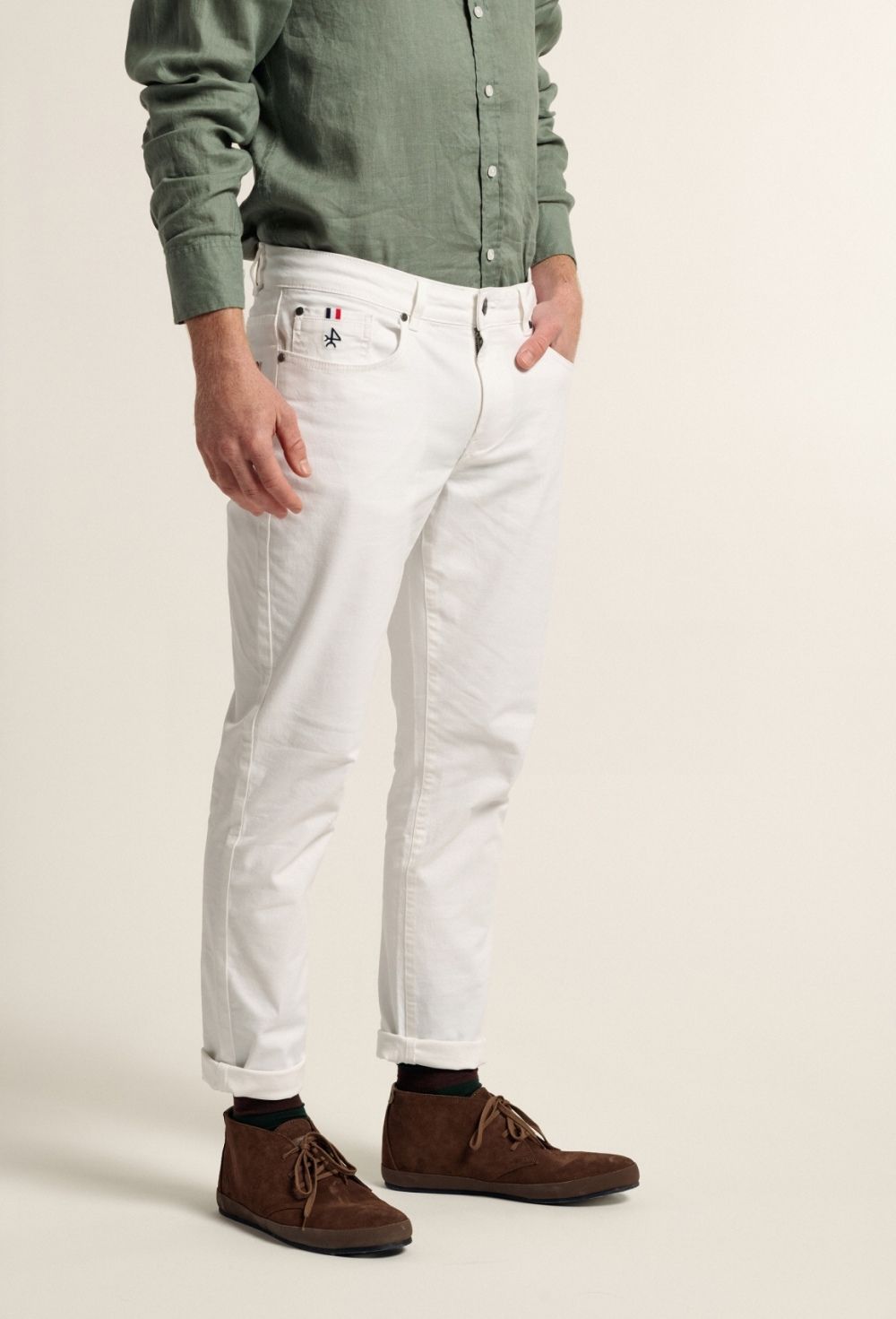 trousers - PANTALON H 5 BOLSILLOS P24H-5797-BL