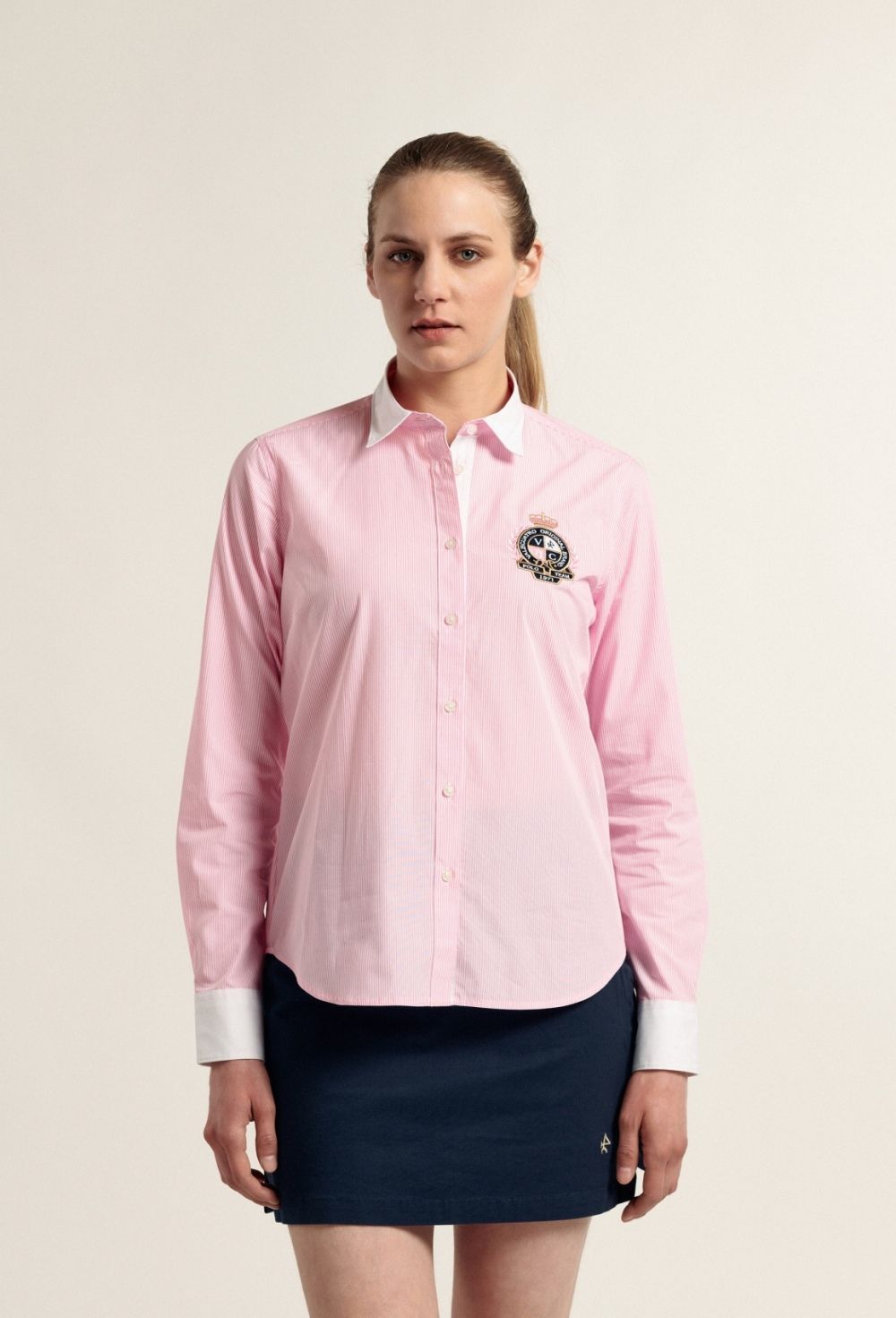 Camisa escudo color rosa - 41.93