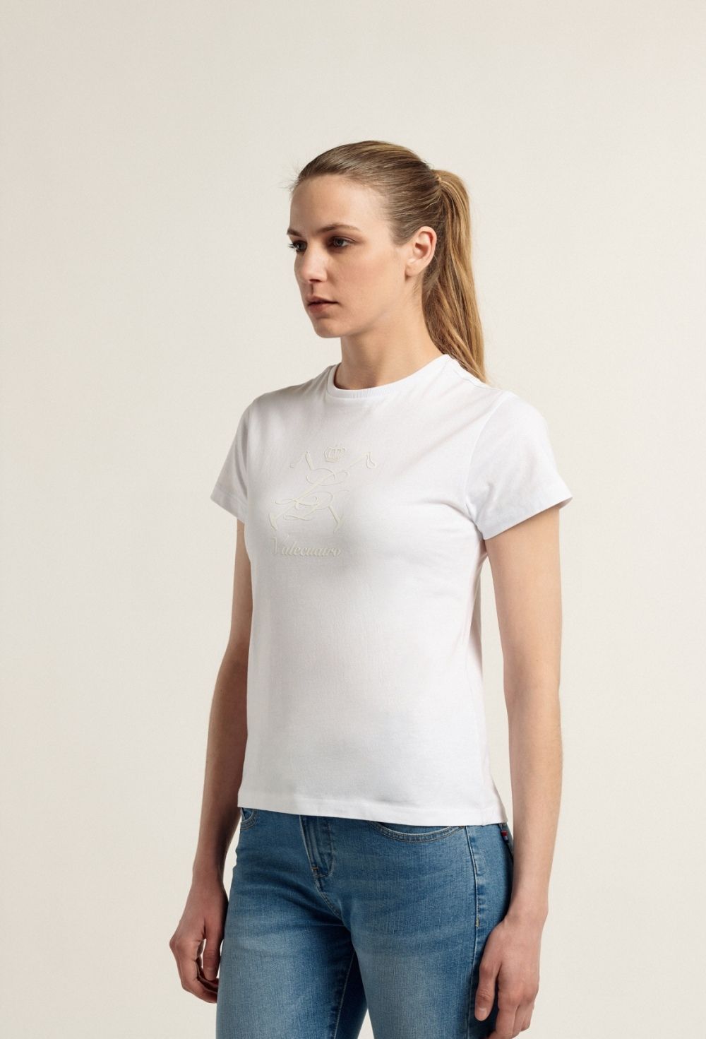 Camiseta Ladies Polo color blanco - 20.93