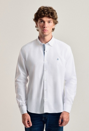 Camisa clásica Valecuatro blanca