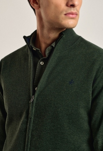 CARDIGAN H CUELLO MOCK