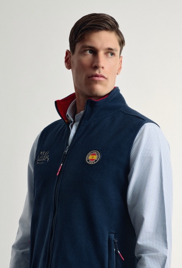 CHALECO H POLAR ESCUDOS ESPAÑA