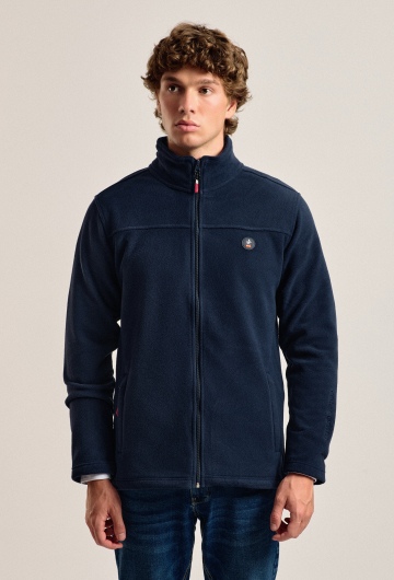 Chaqueta polar clásica ESP color azul marino