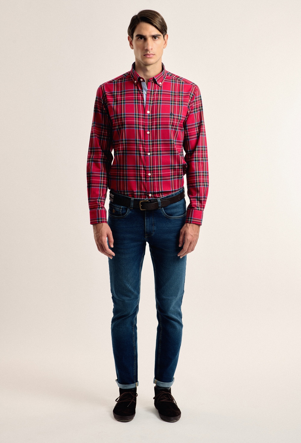 chemises - CAMISA H CLÁSICA TARTAN