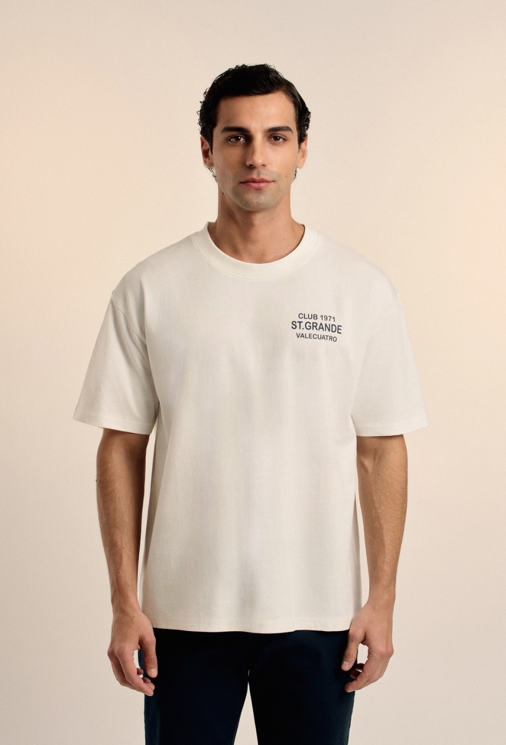 camisetas - Camiseta Valecuatro St.Grande blanco roto P25H-6262-BR