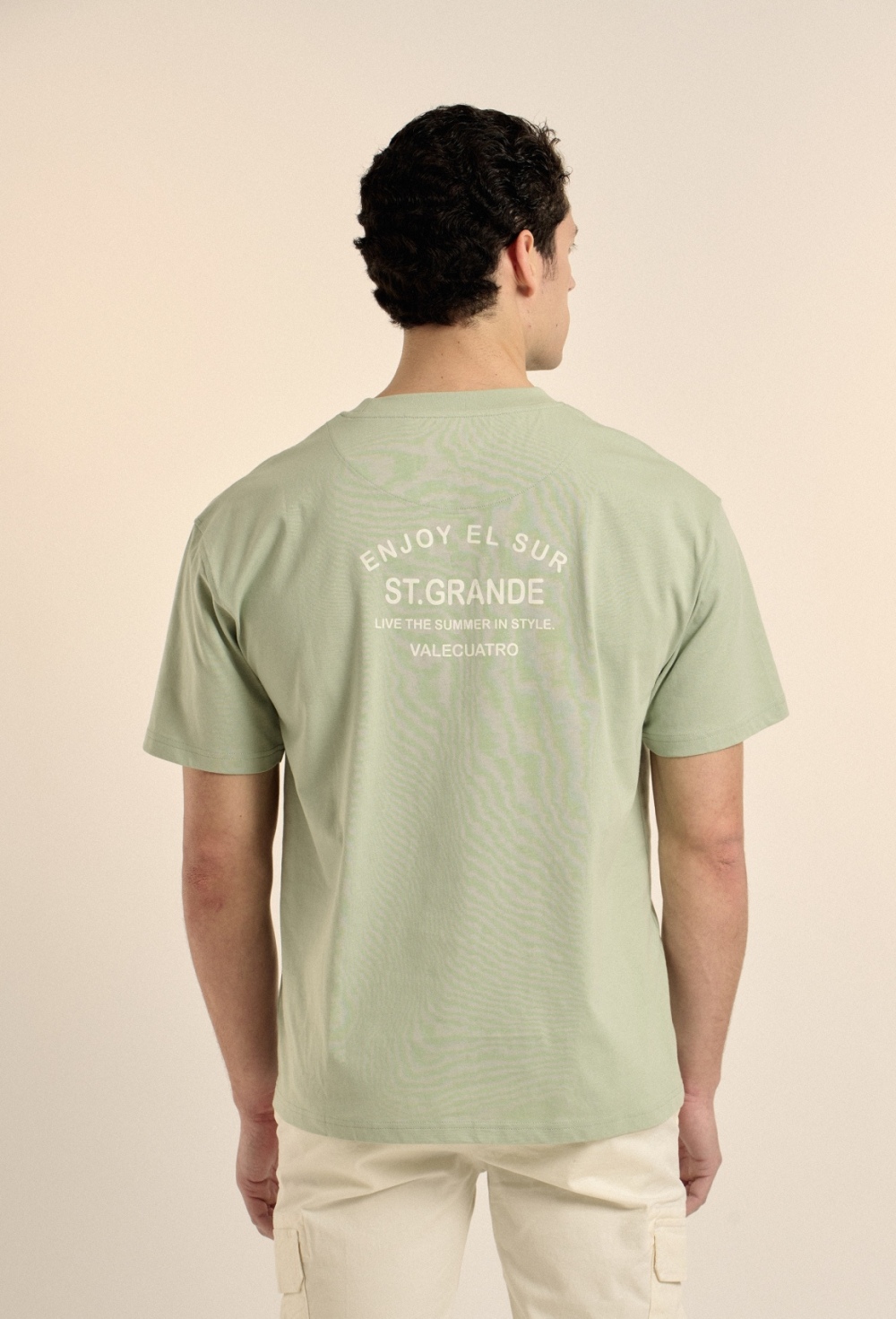 Camiseta Valecuatro St.Grande verde claro - Valecuatro
