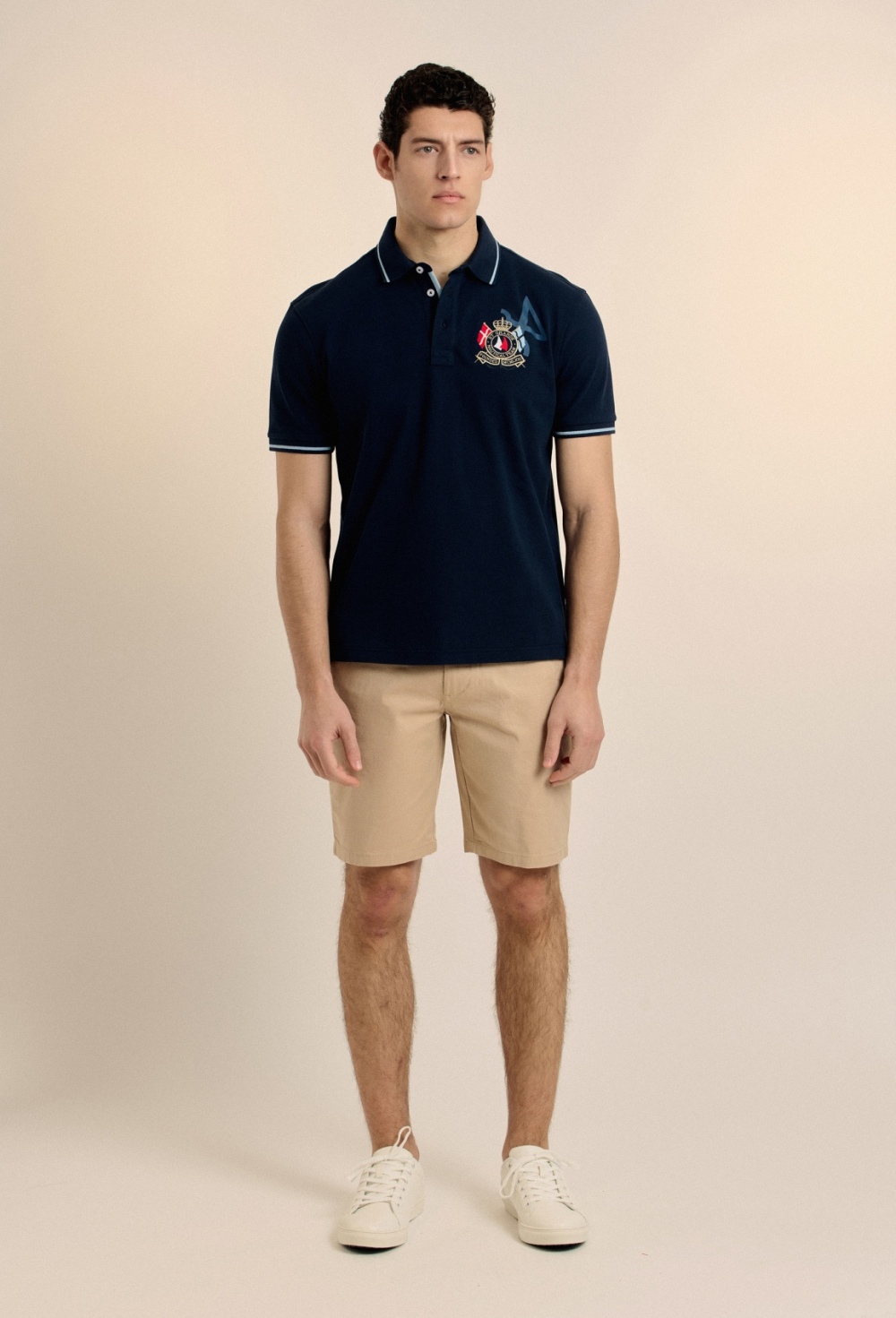 Polo Nautical Team azul marino - Valecuatro - polos