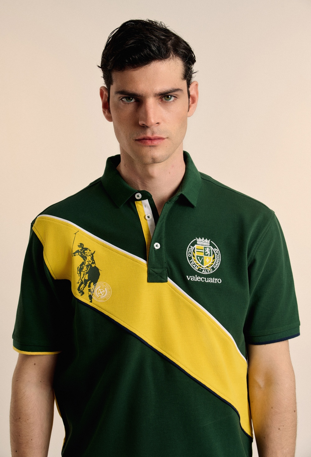 Polo banda Player verde intenso - Valecuatro