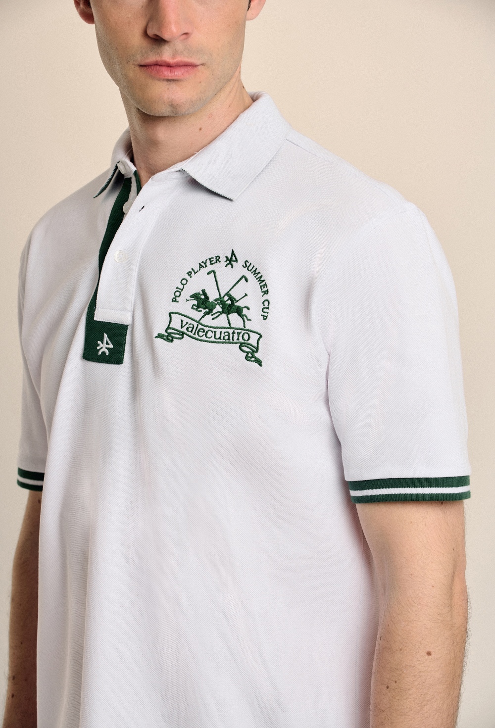 Polo banderas blanco - 45.43