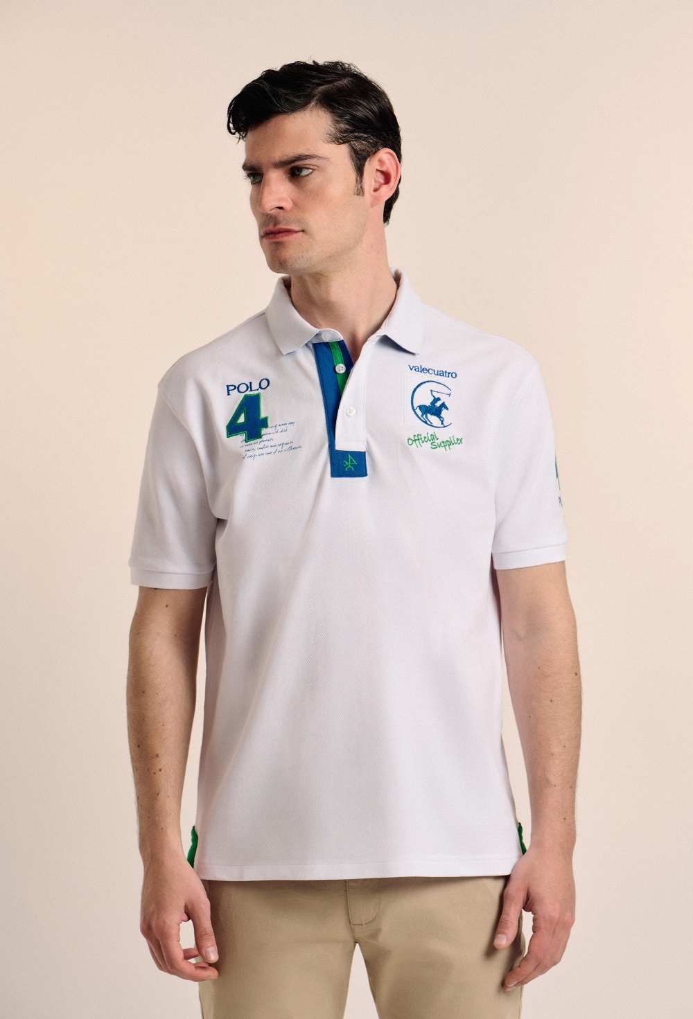 Valecuatro - Polo Player blanco