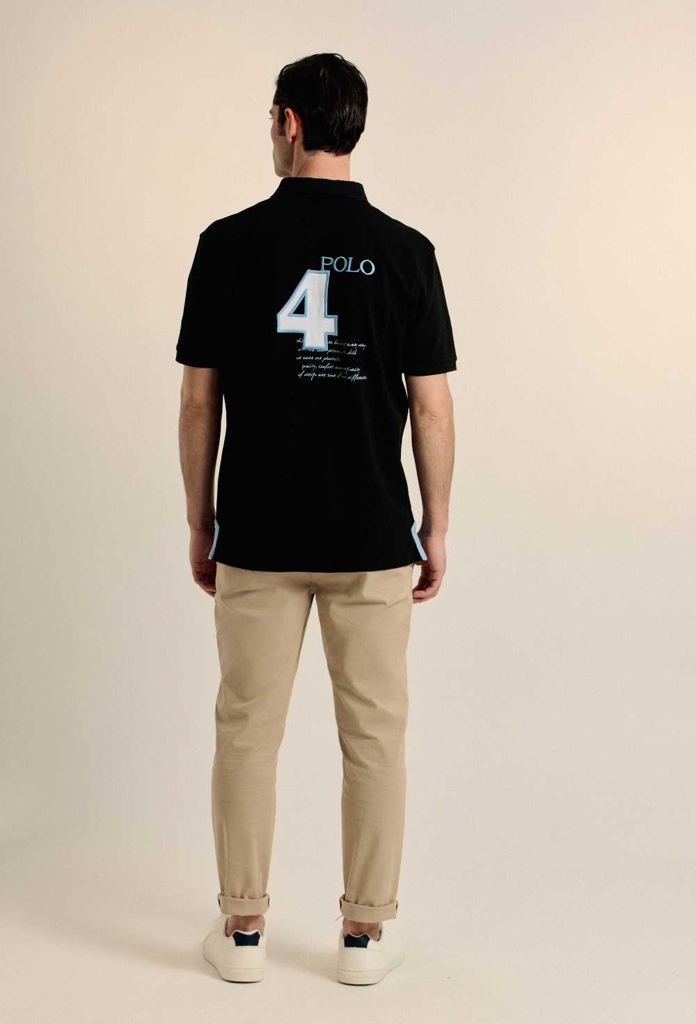 Polo Player negro - Valecuatro - polos