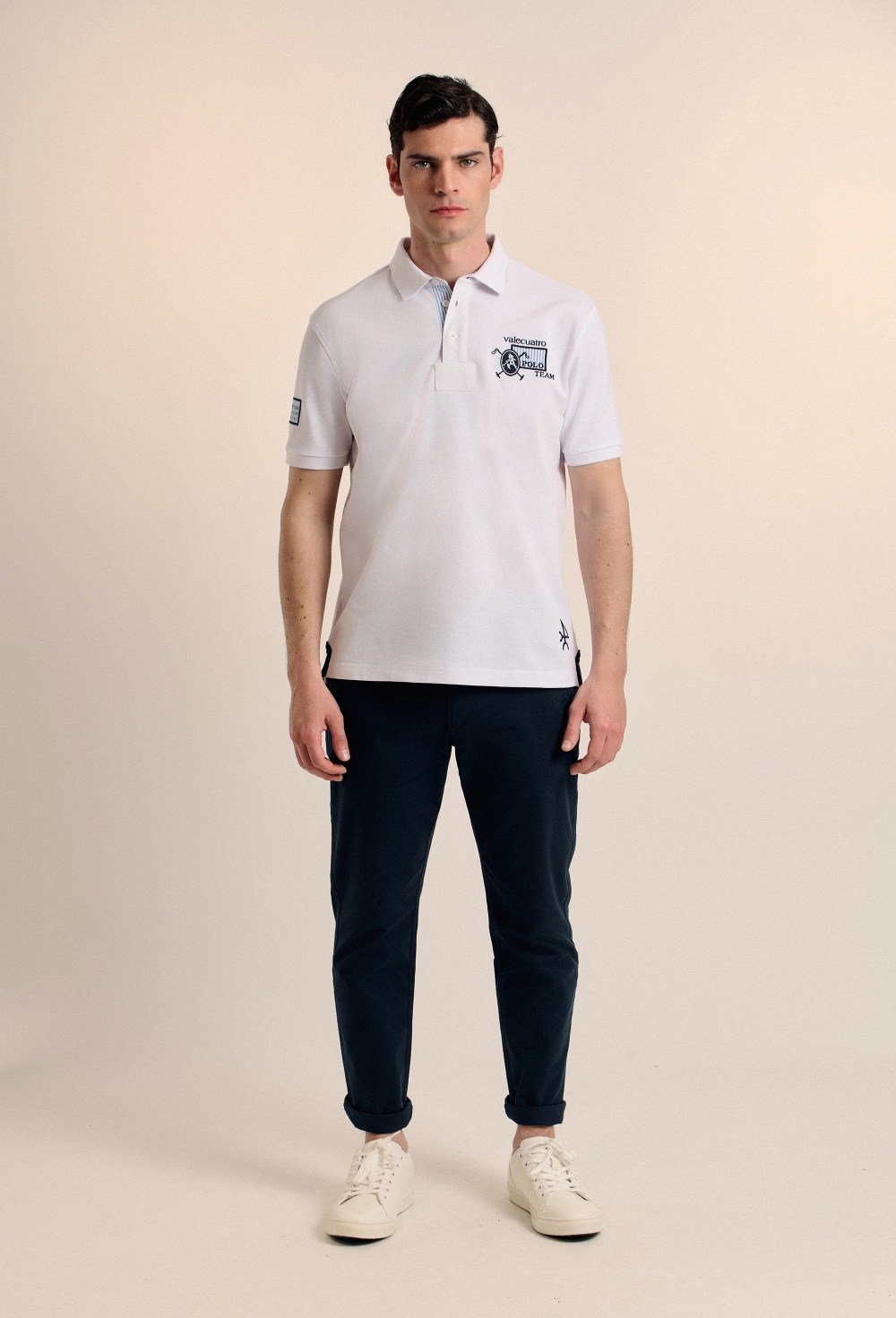 Polo Team blanco - Valecuatro - polos