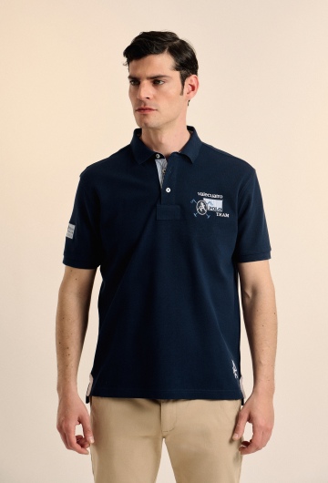 Polo Team azul marino