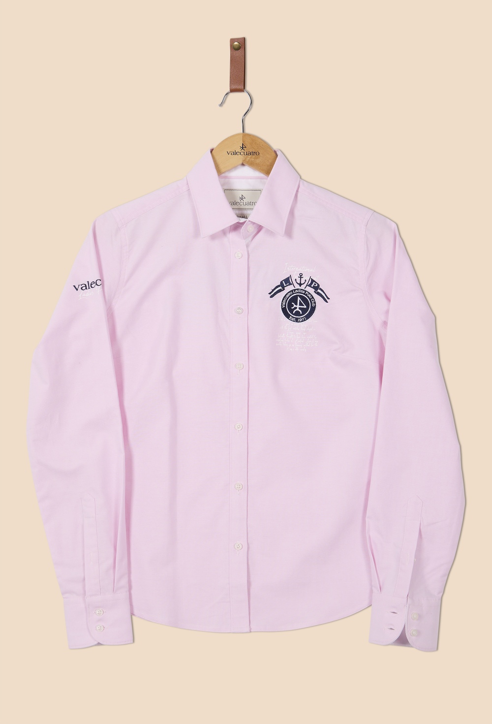 camisas - Camisa mujer escudo rosa P25M-6307-RS
