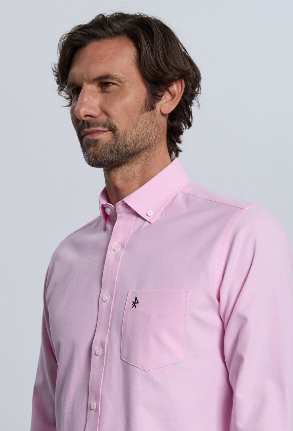 Camisa bolsillo rosa - Valecuatro