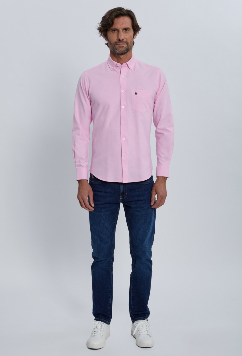 Camisa bolsillo rosa - Valecuatro - camisas