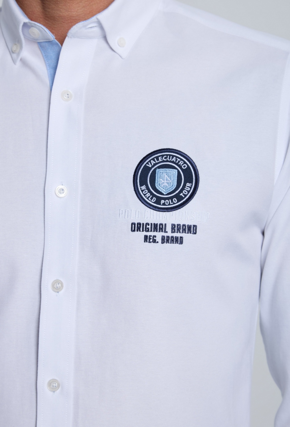 Camisa bordada Valecuatro blanca - 79.95