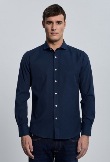 CAMISA H OXFORD CUELLO CUTAWAY