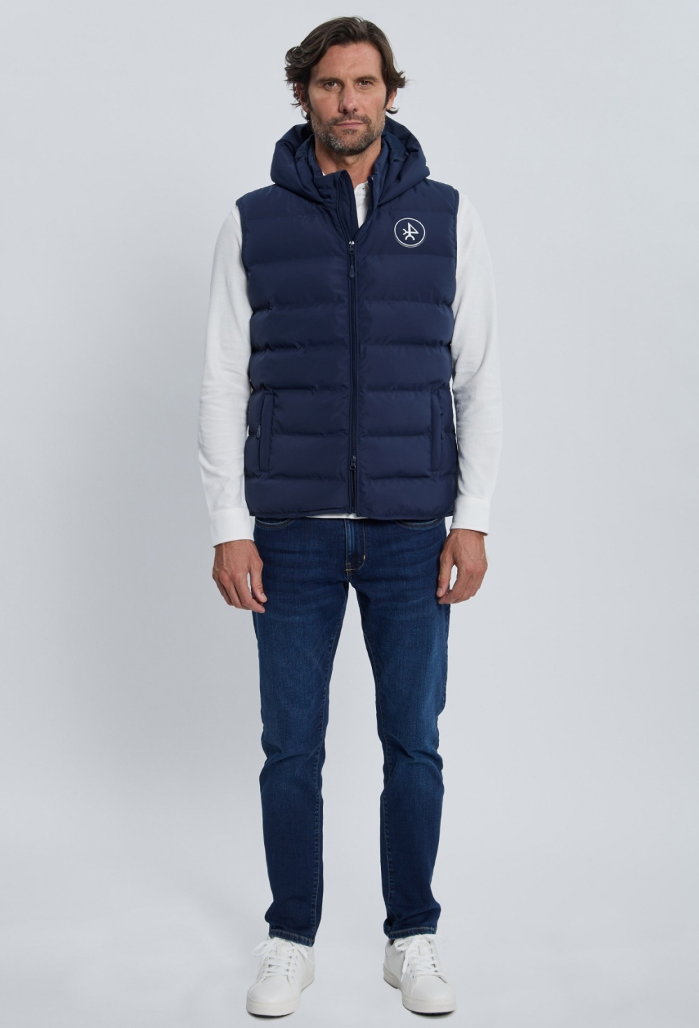 gilets - CHALECO H ACOLCHADO CAPUCHA