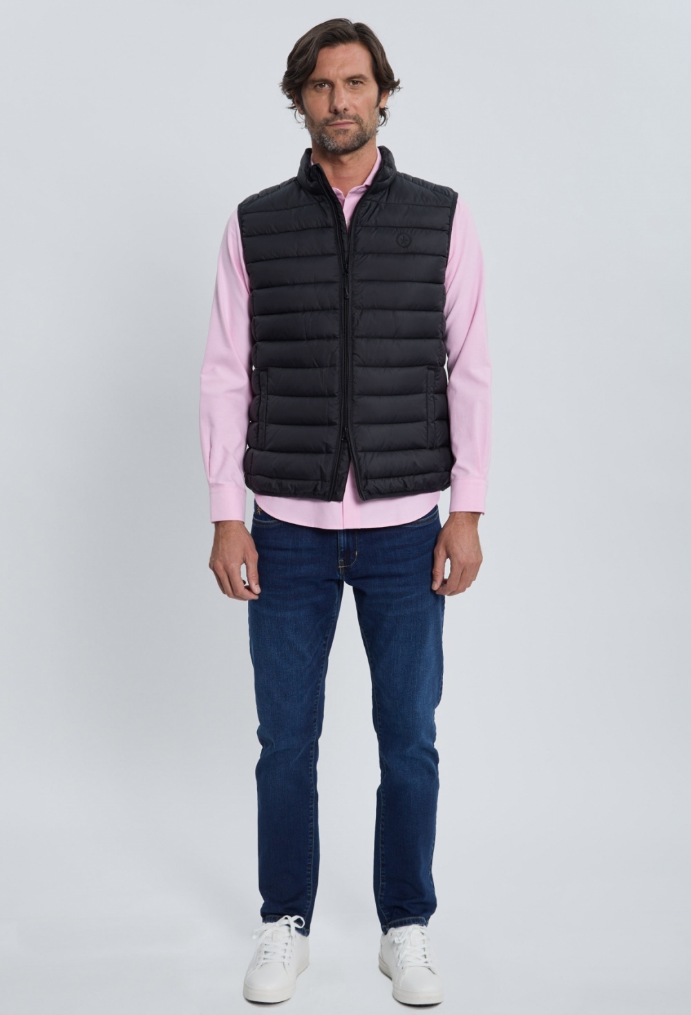 chalecos - Chaleco acolchado clásico negro