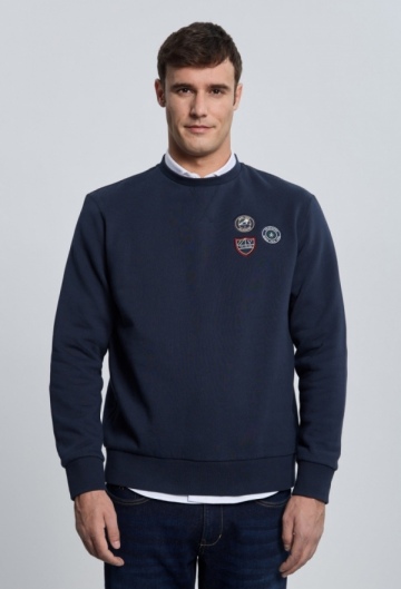 SUDADERA H 3 ESCUDOS