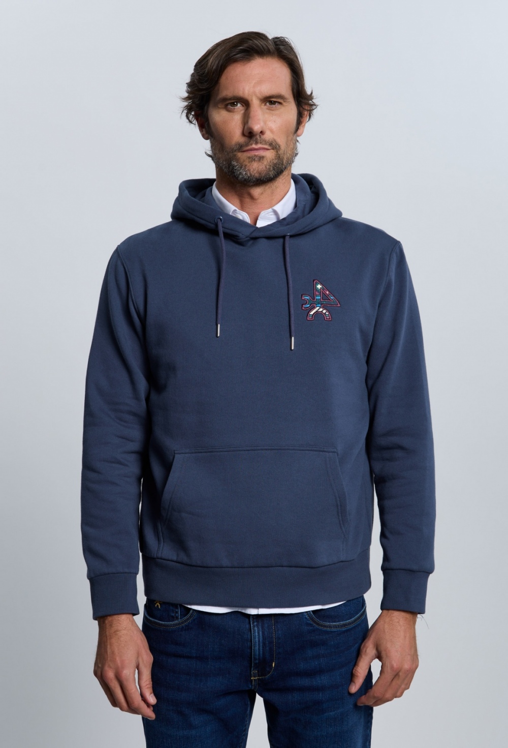 sweats - SUDADERA H ETNICA I25H-6397-AZM