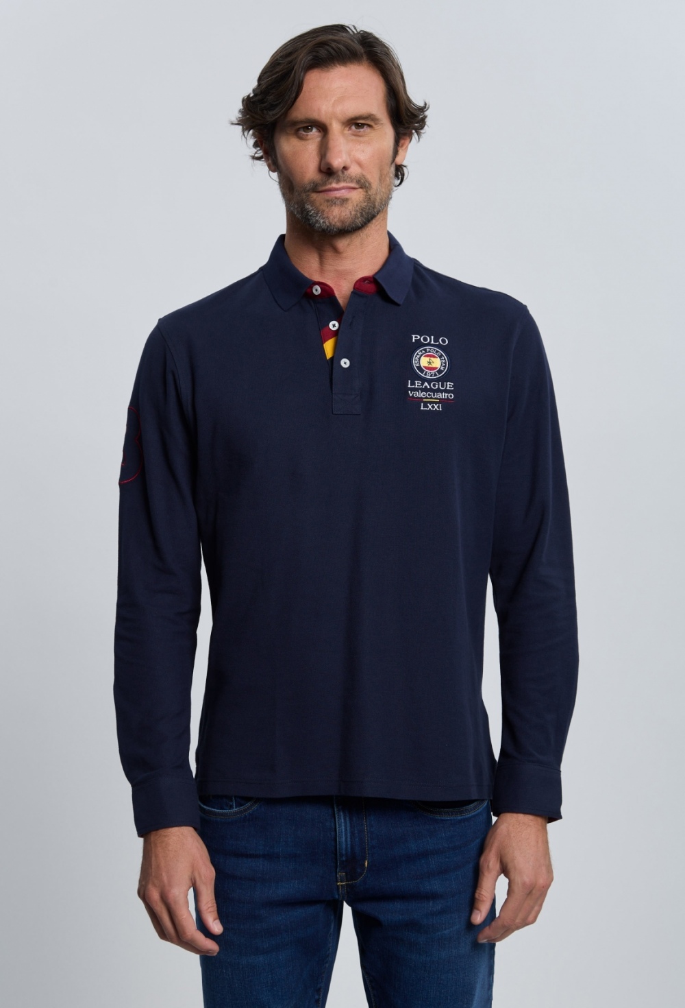 ocultopolos - POLO H ESCUDO ESPAÑA I25H-6375-AZM