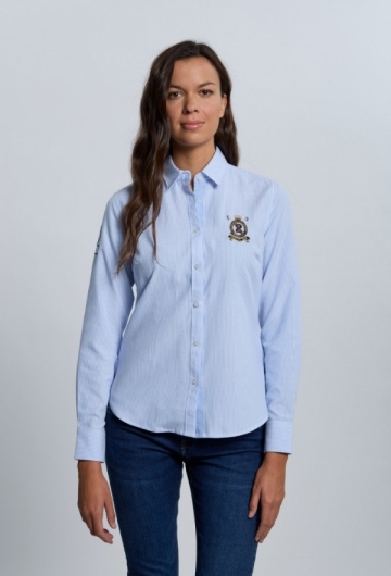 CAMISA M RAYAS ESCUDO