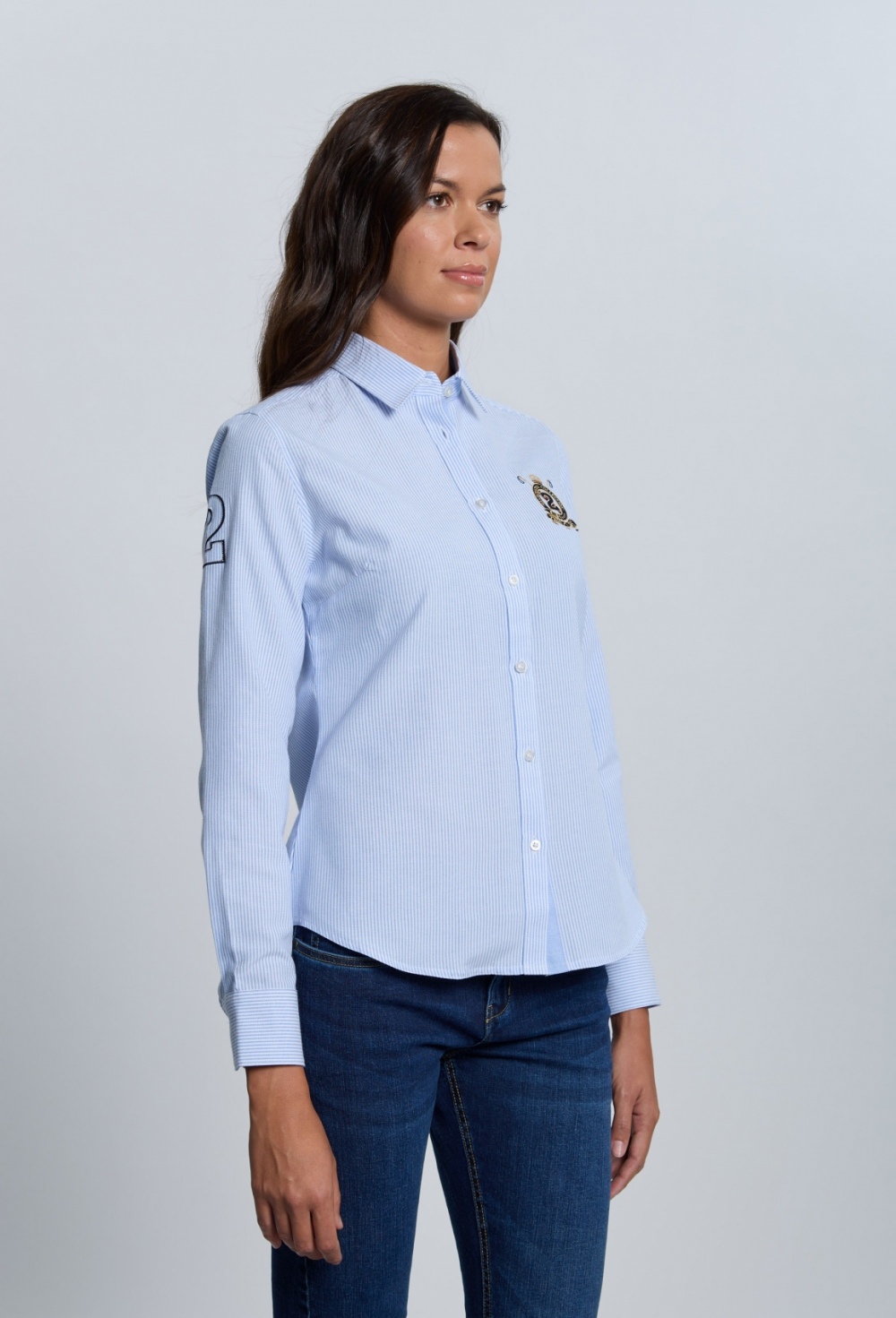 CAMISA M RAYAS ESCUDO - Valecuatro