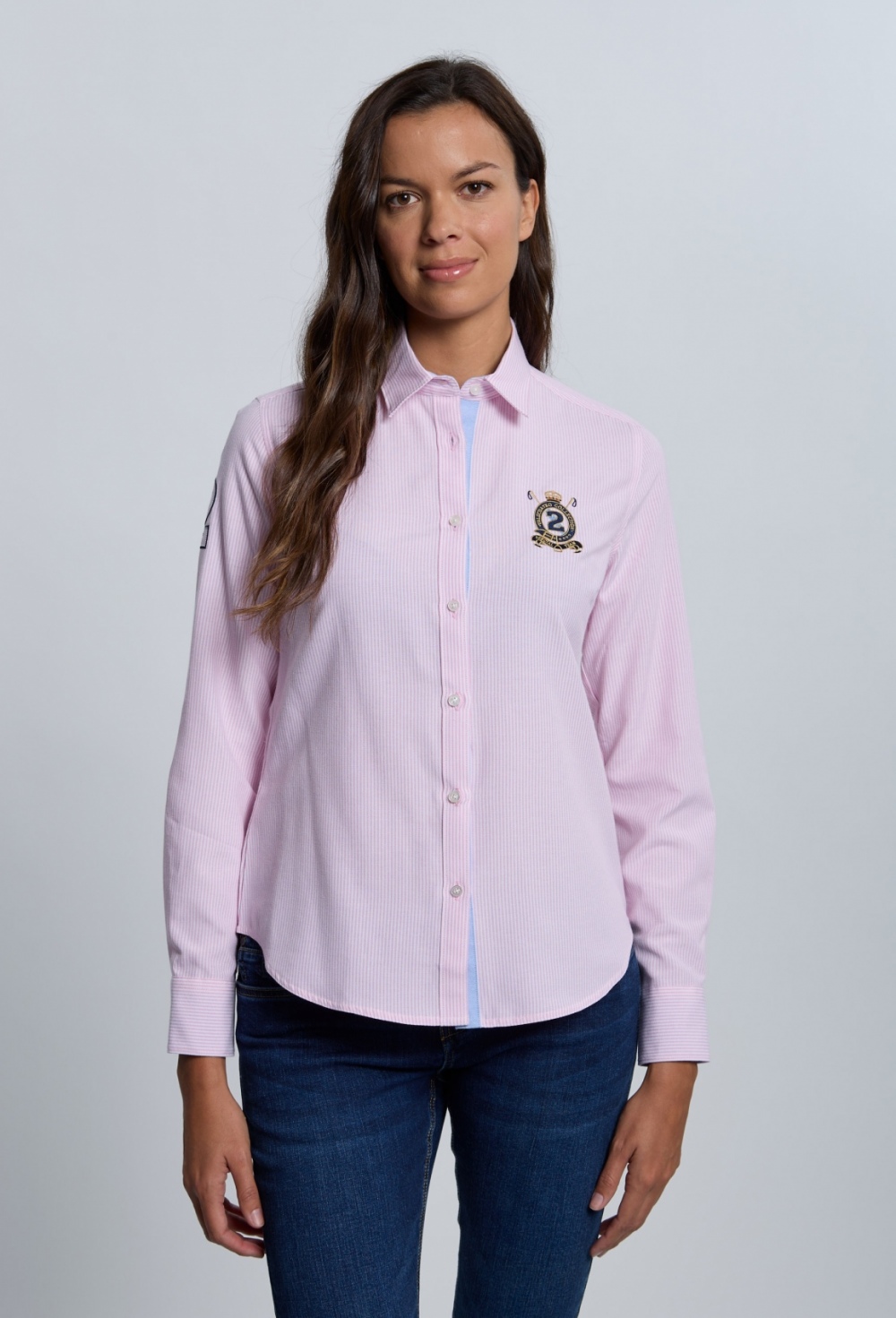 ocultocamisas - CAMISA M RAYAS ESCUDO I25M-6451-RS