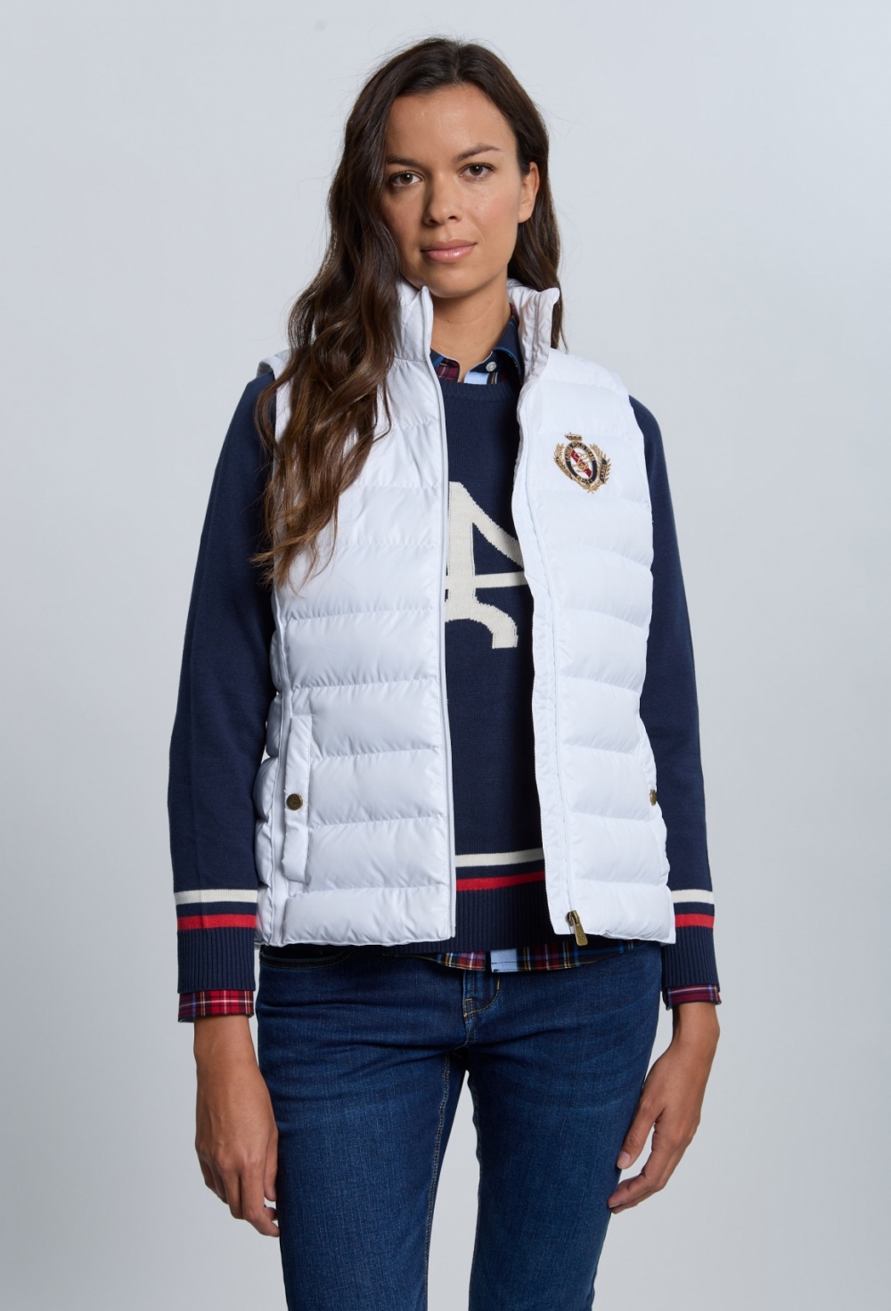 gilet - CHALECO M ACOLCHADO ESCUDO I25M-6453-BL