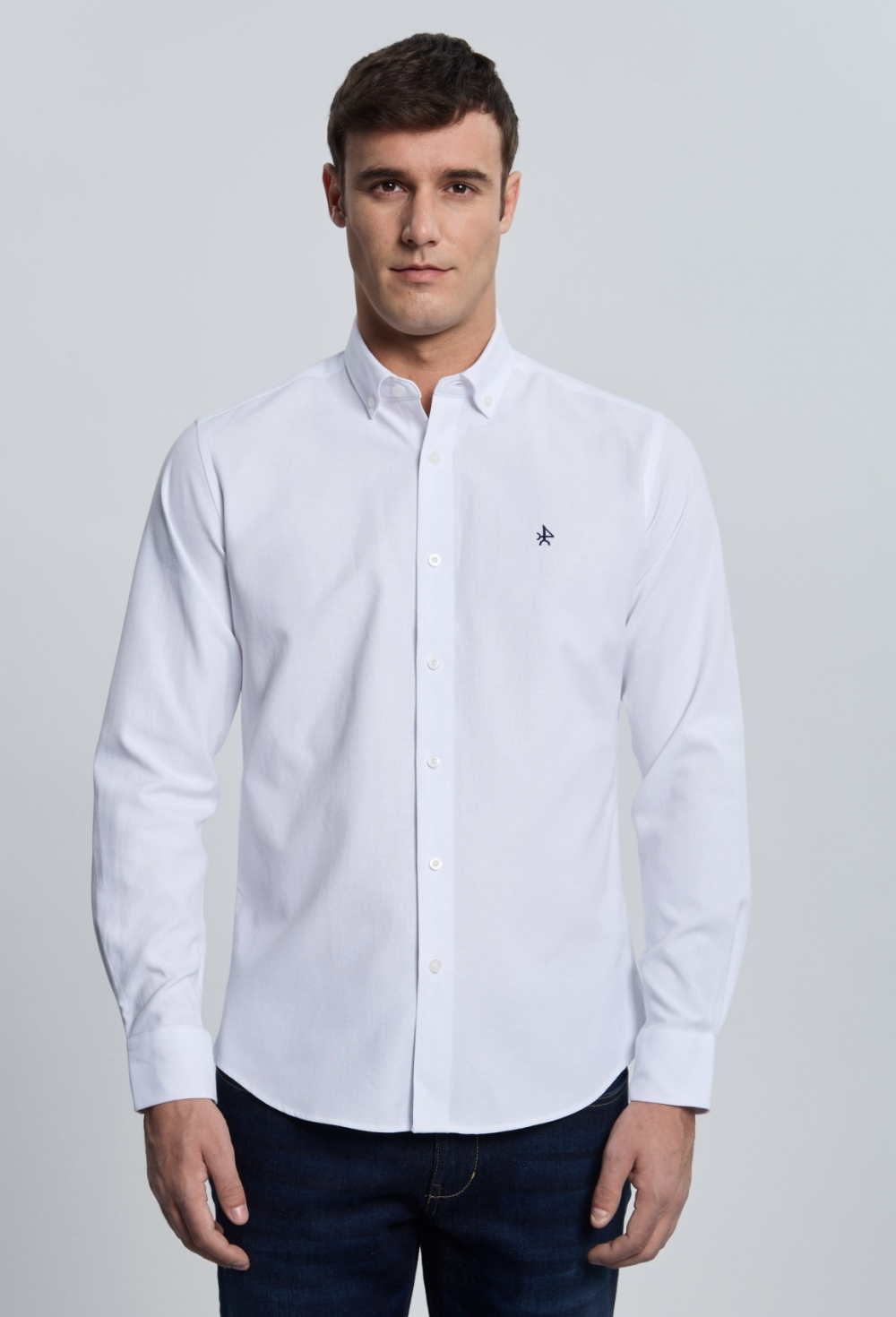 shirts - CAMISA H OXFORD I25H-6351-BL