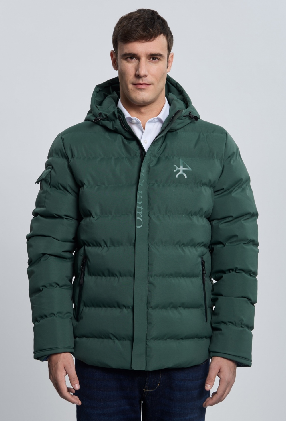 vetements-de-plein-air - CHAQUETA ACOLCHADA EMBOSS I25H-6441-VD