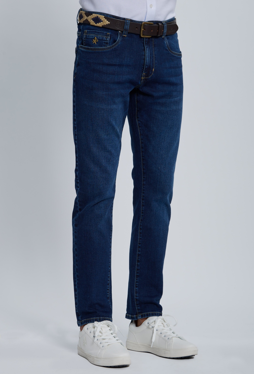 pantalones - Pantalón jeans azul medio