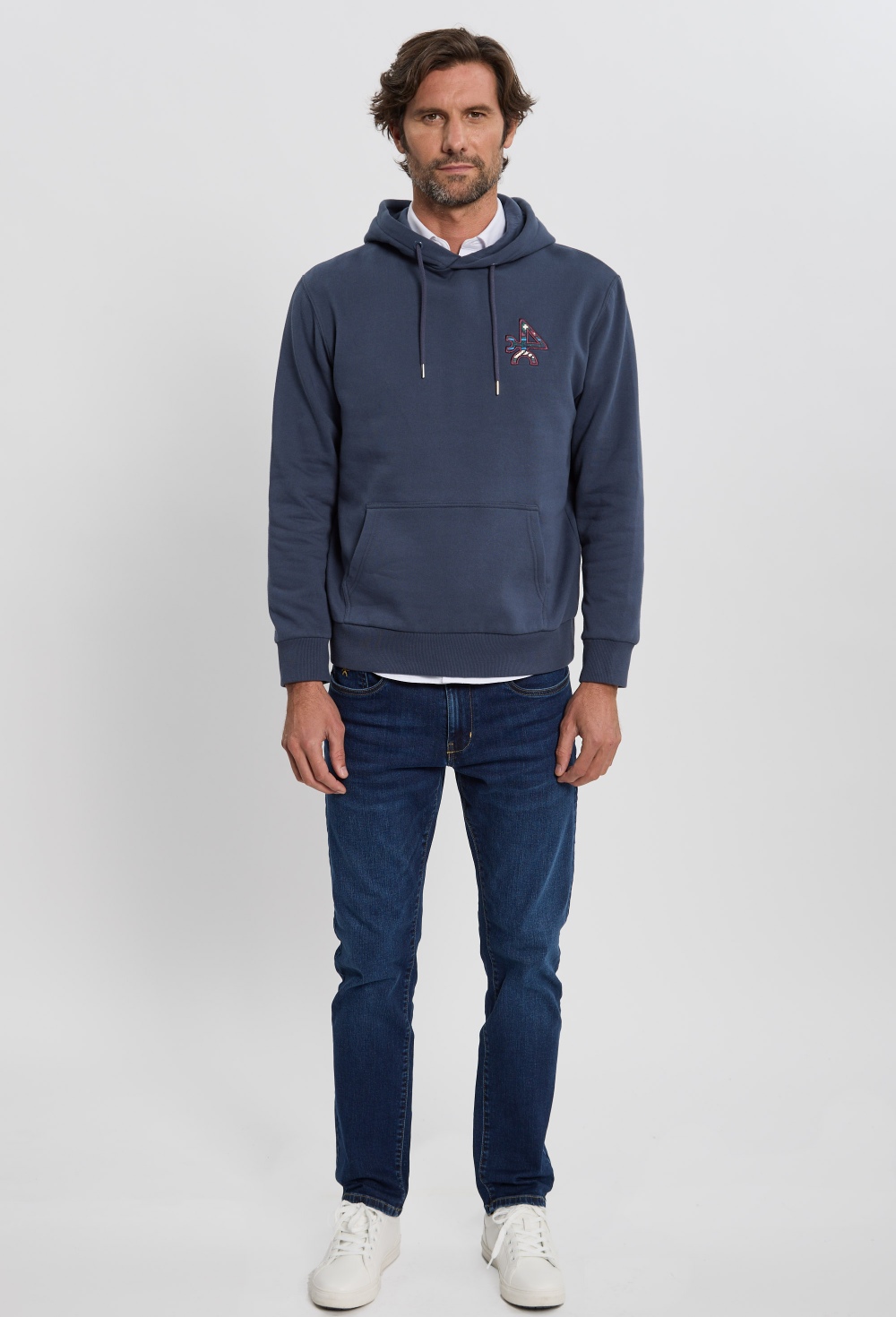 Sudadera étnica azul marino - Valecuatro - sudaderas