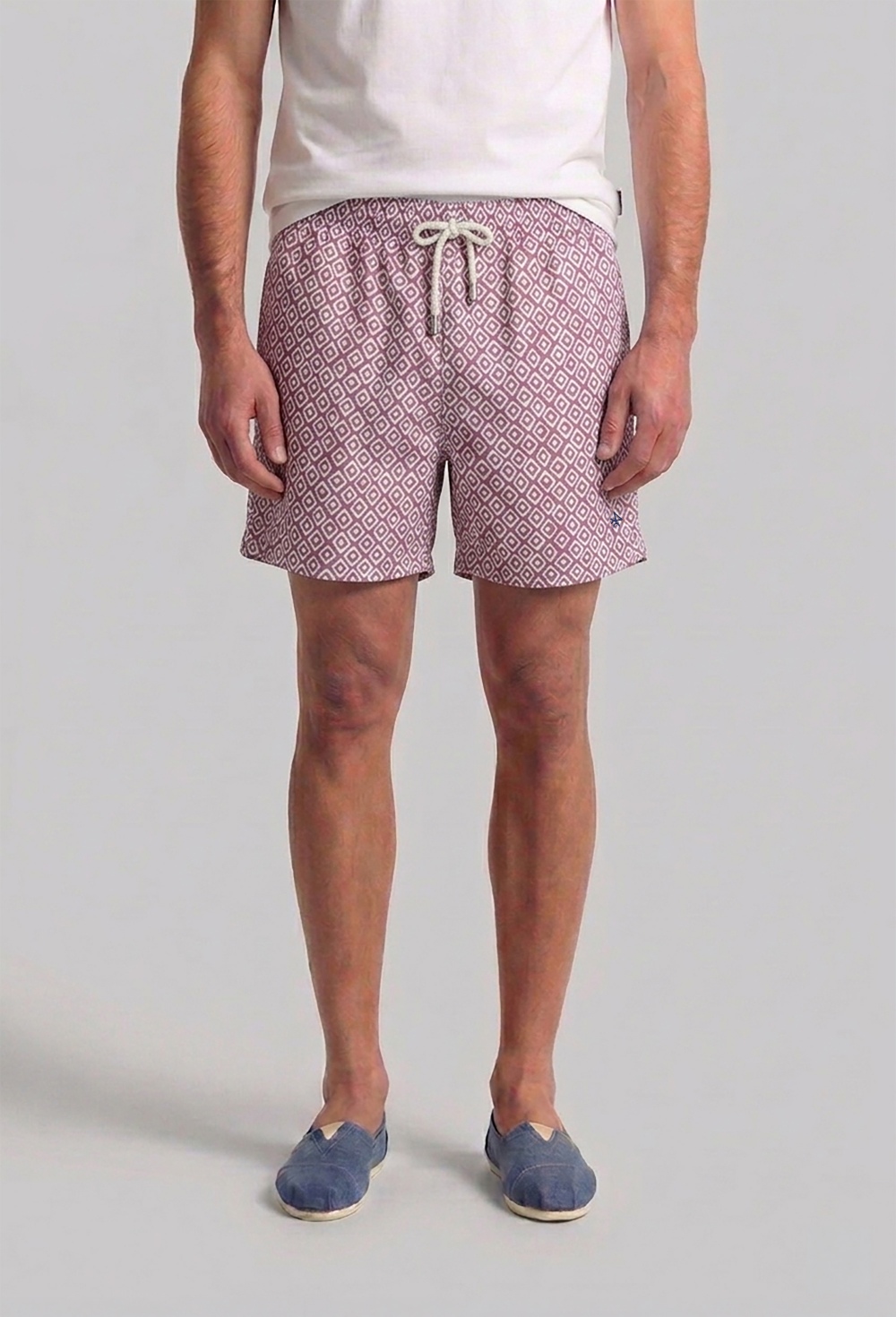 banadores - Bañador estampado rojo claro P26H-6618-RJ