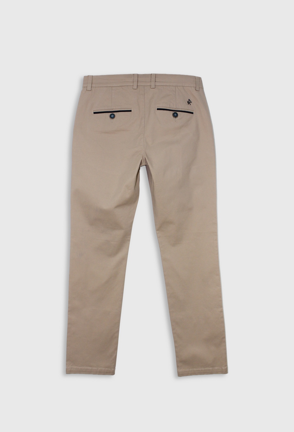 Valecuatro - Pantalón chino clásico beige