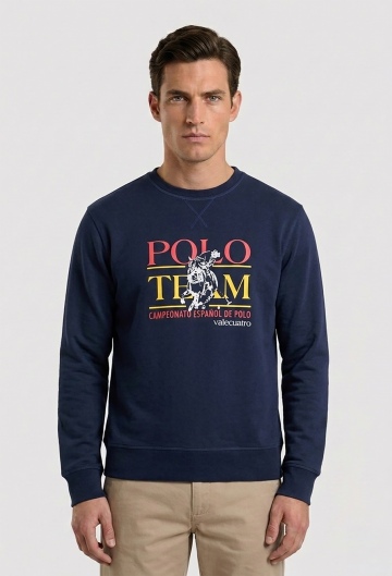 Sudadera España Polo azul marino
